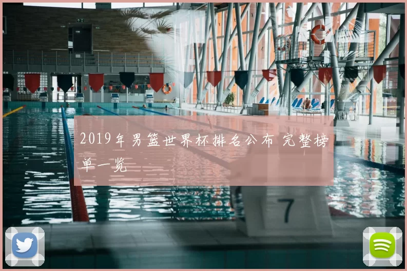 2019年男篮世界杯排名公布 完整榜单一览
