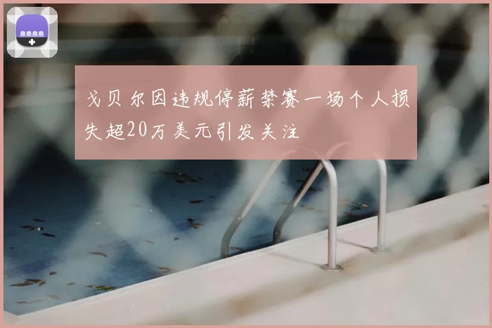 戈贝尔因违规停薪禁赛一场个人损失超20万美元引发关注