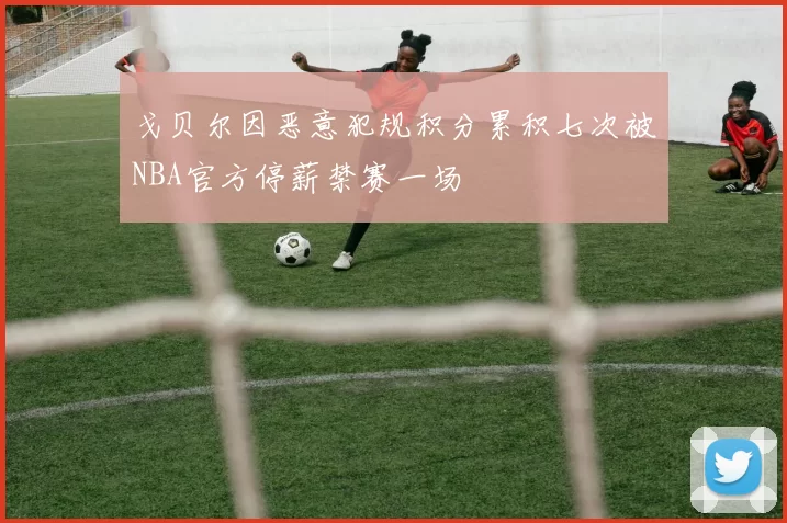 戈贝尔因恶意犯规积分累积七次被NBA官方停薪禁赛一场