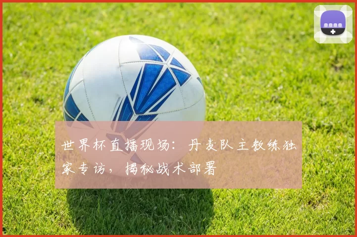 世界杯直播现场:丹麦队主教练独家专访,揭秘战术部署